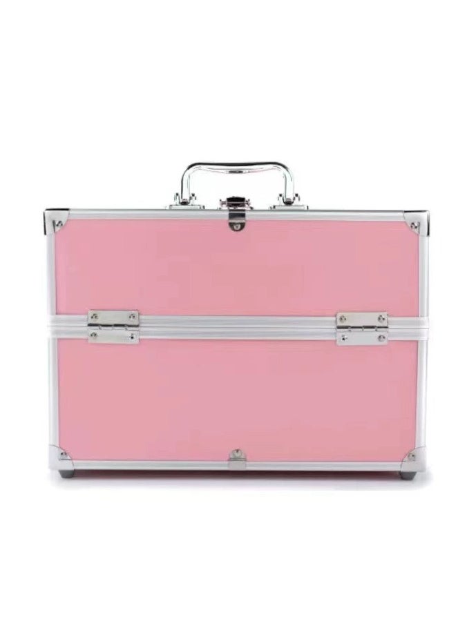 Square Shaped Cosmetics Storage Bag Pink