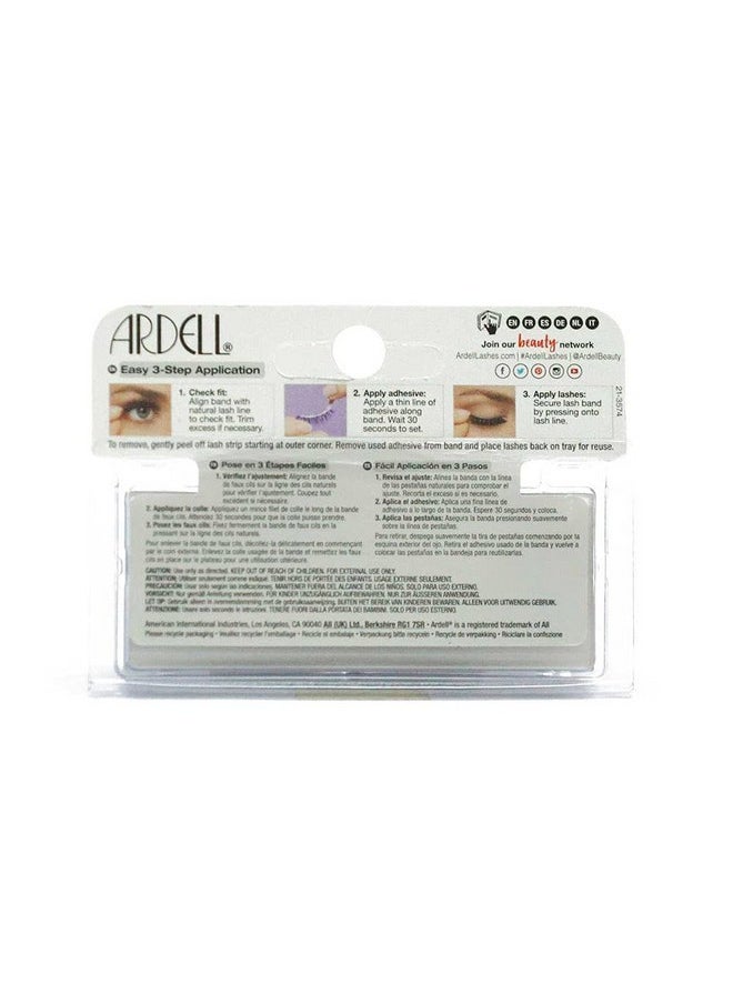 ARDELL Natural Strip Lashes - 117 Black-61710 + Duo Clear Glue 1g