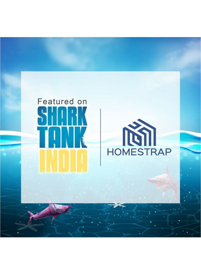 Homestrap Cosmetic Storage Organizer for Home, Travel, Toiletry |Makeup Bag for Brushes & Accessories |Waterproof Portable Carry Pouch with Handle(Light Pink)(Shark Tank Product)