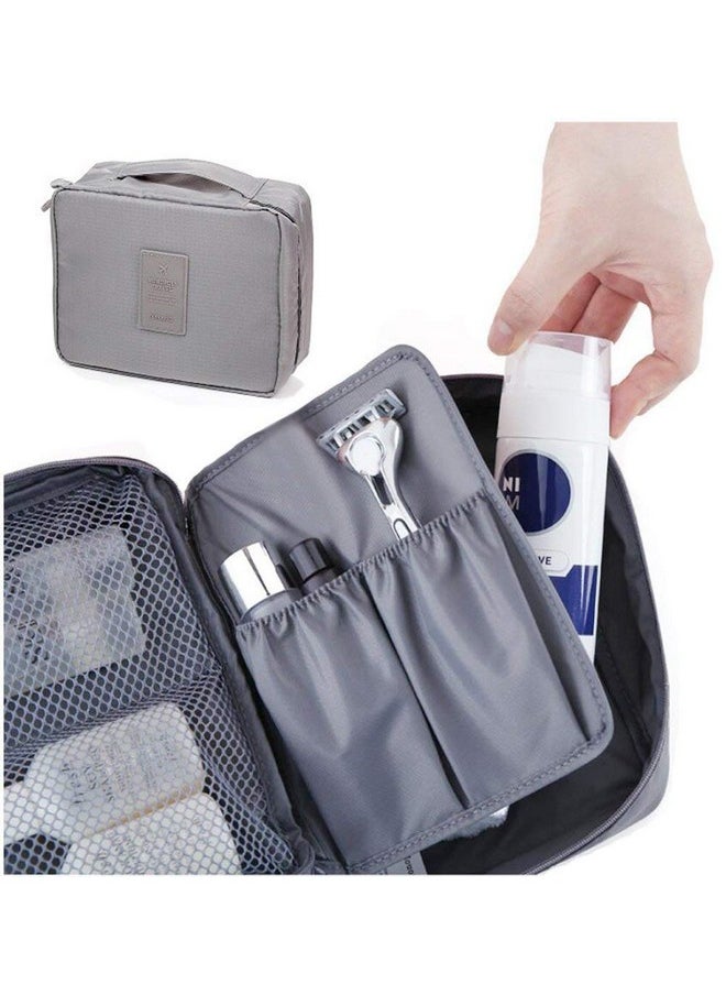 Styleys Toiletry Bag Cosmetic Pouch (S1028_Grey)