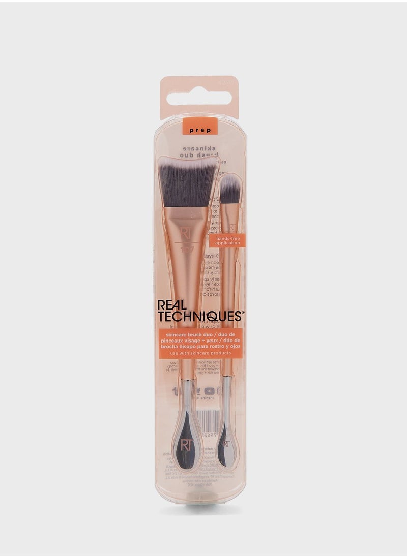 Face & Eye Jar Brush Duo