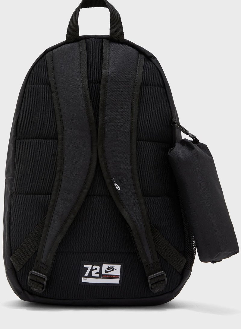 Elemental Graphic Backpack Black/White