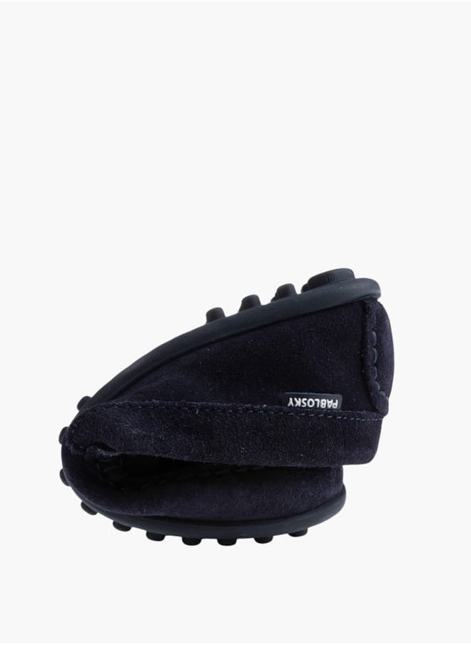 Boys' Solid Slip-On Moccasins