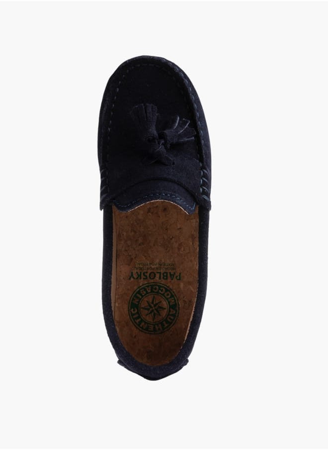 Boys' Solid Slip-On Moccasins