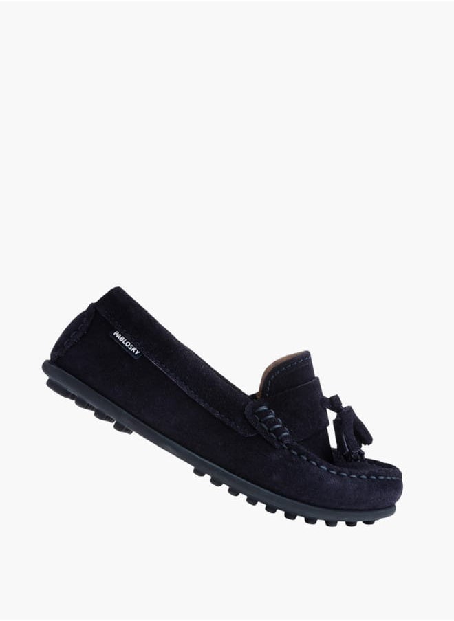 Boys' Solid Slip-On Moccasins