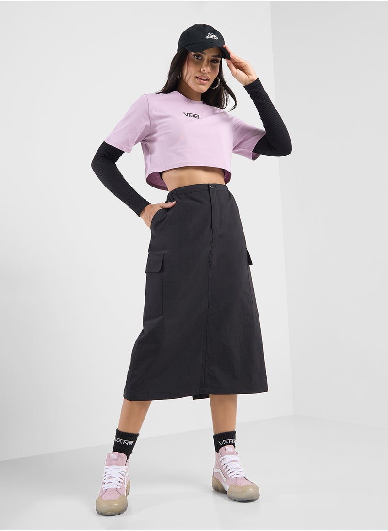 Riley Parachute Cargo Skirt