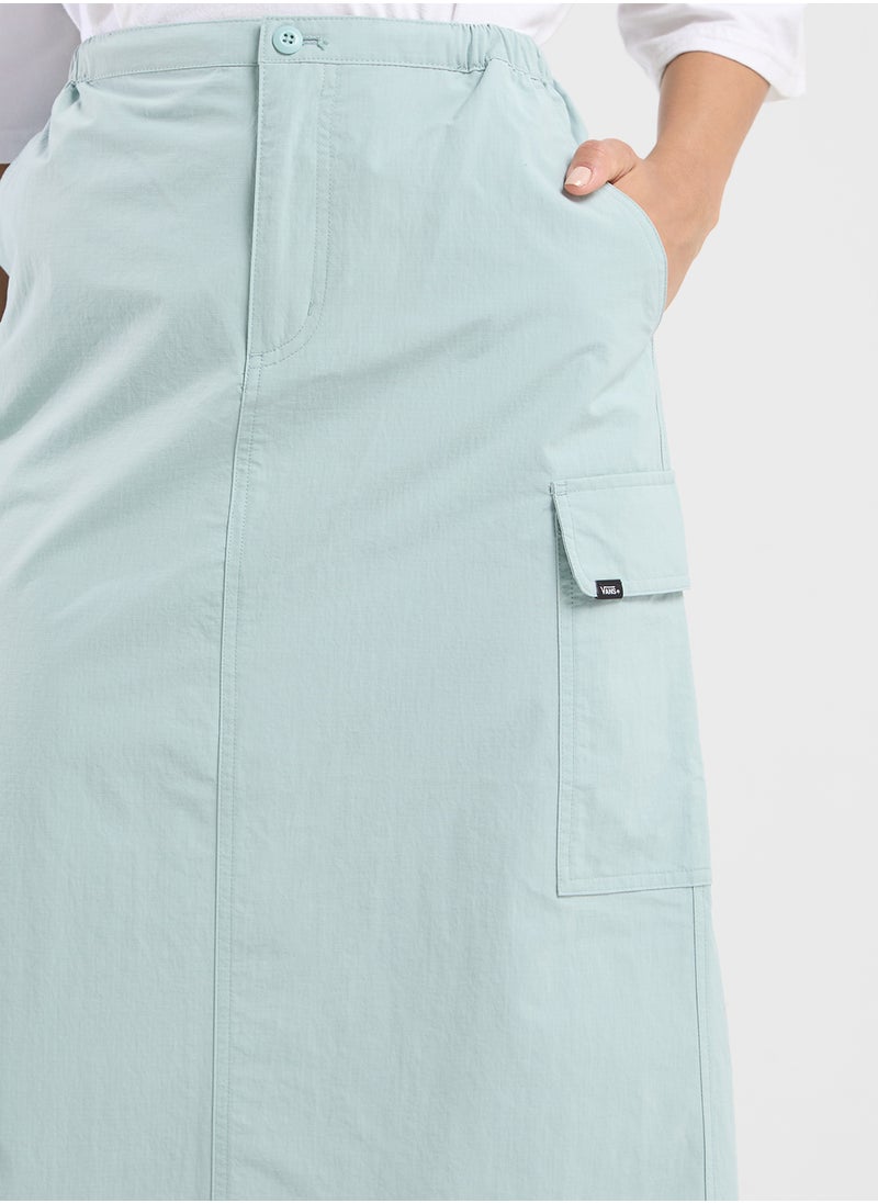 Riley Parachute Cargo Skirt