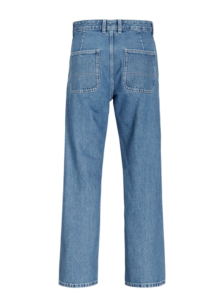 Jjieddie Jjcarpenter Sbd 491 Light Wash Loose Fit Jeans