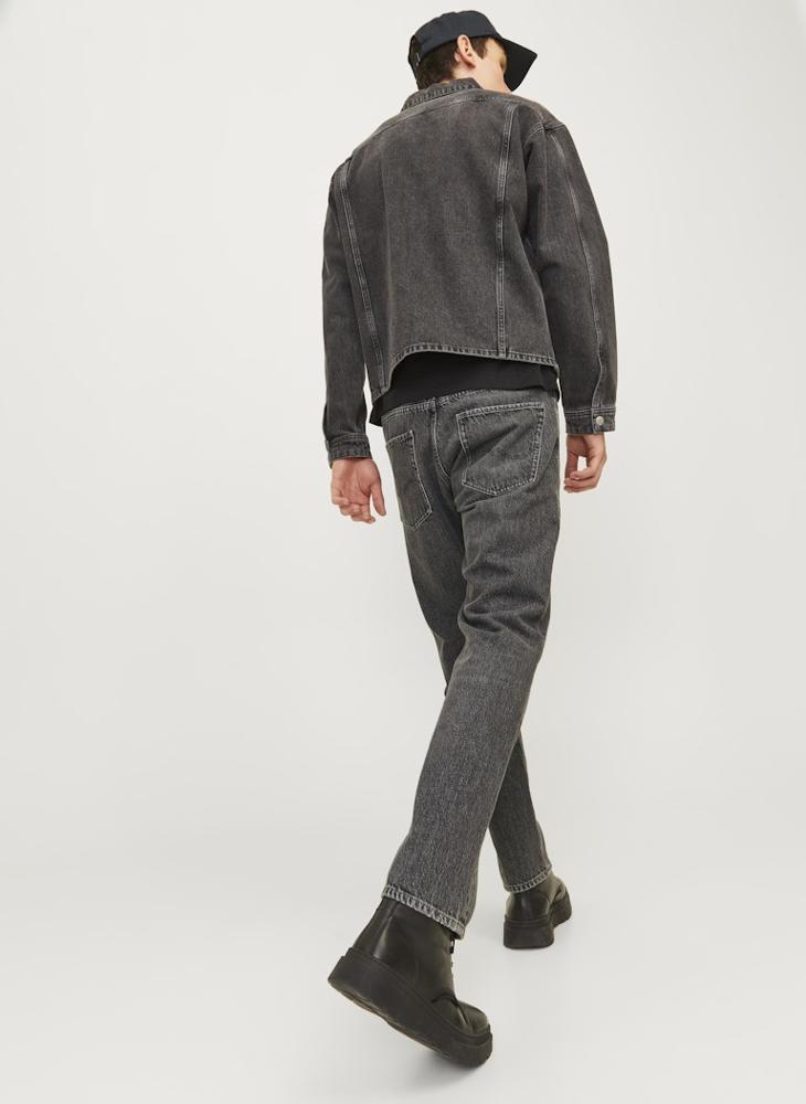 Jjichris Jjoriginal Sbd 444 Mid Wash Stright Fit Jeans