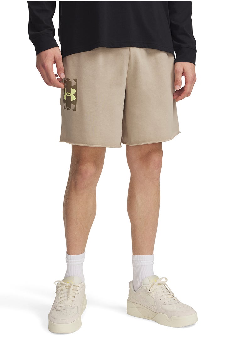 Men's Rival Terry Logo Short (8In)