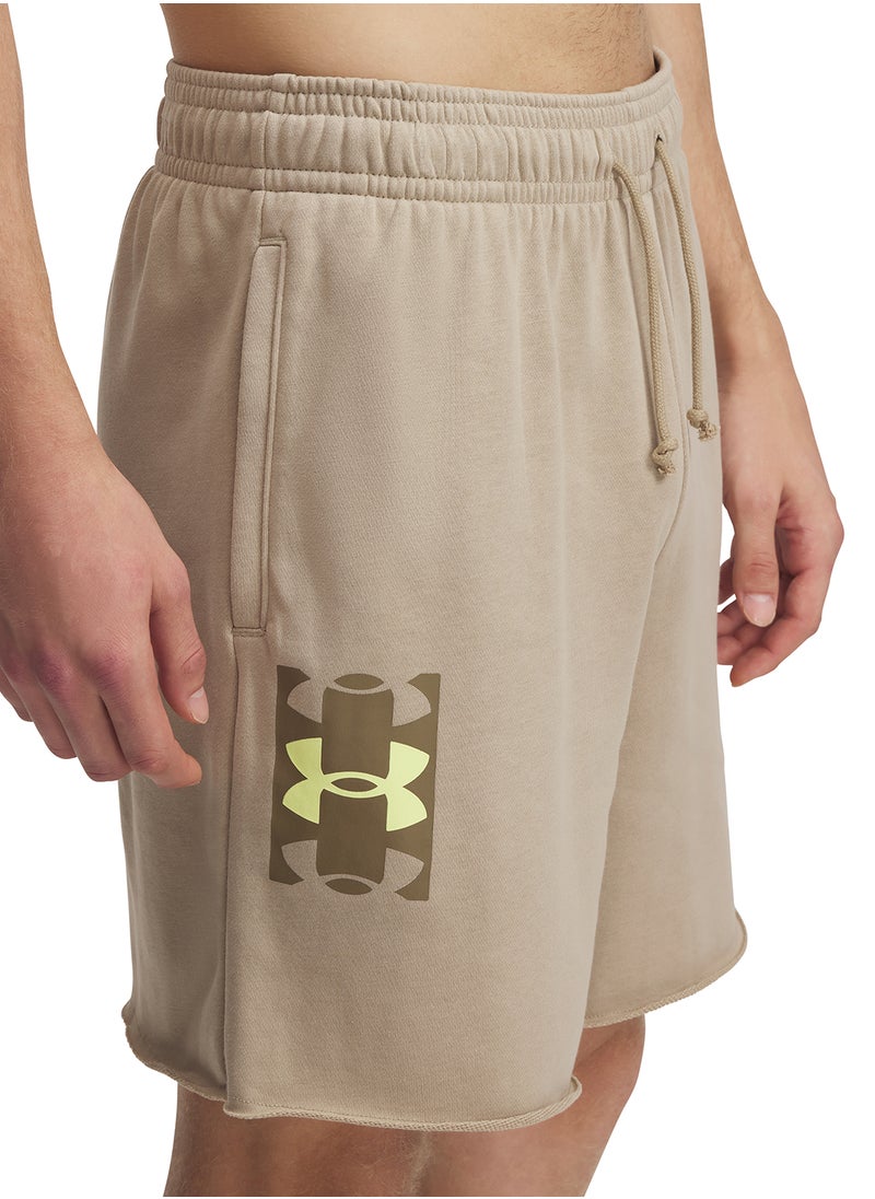 Men's Rival Terry Logo Short (8In)