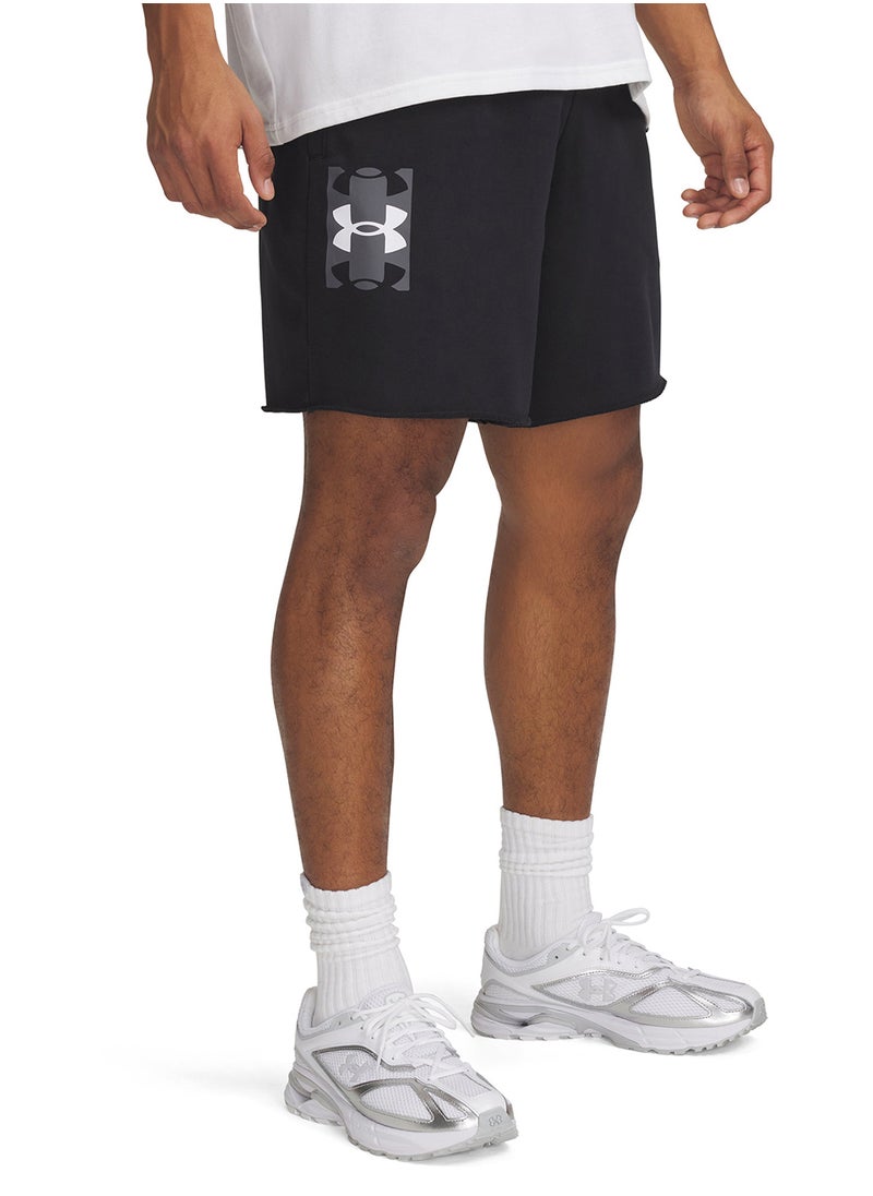 Men's Rival Terry Logo Short (8In)