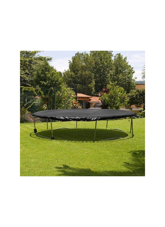 6/8/10/12/13 FT Trampolines Weather Cover with Elastic Straps Hooks,Rain Snow Sun Shade Protection Round Trampoline Protective Cover