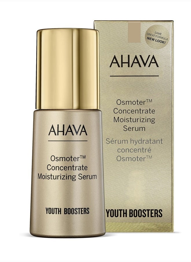 Osmoter Concentrate Moisturizing Serum - Lightweight Concentrated Serum to Boost Youthfulness & Radiance from within, Enhance Hydration, with Argan Oil, Hyaluronic Acid & Osmoter X3, 1 Fl.Oz