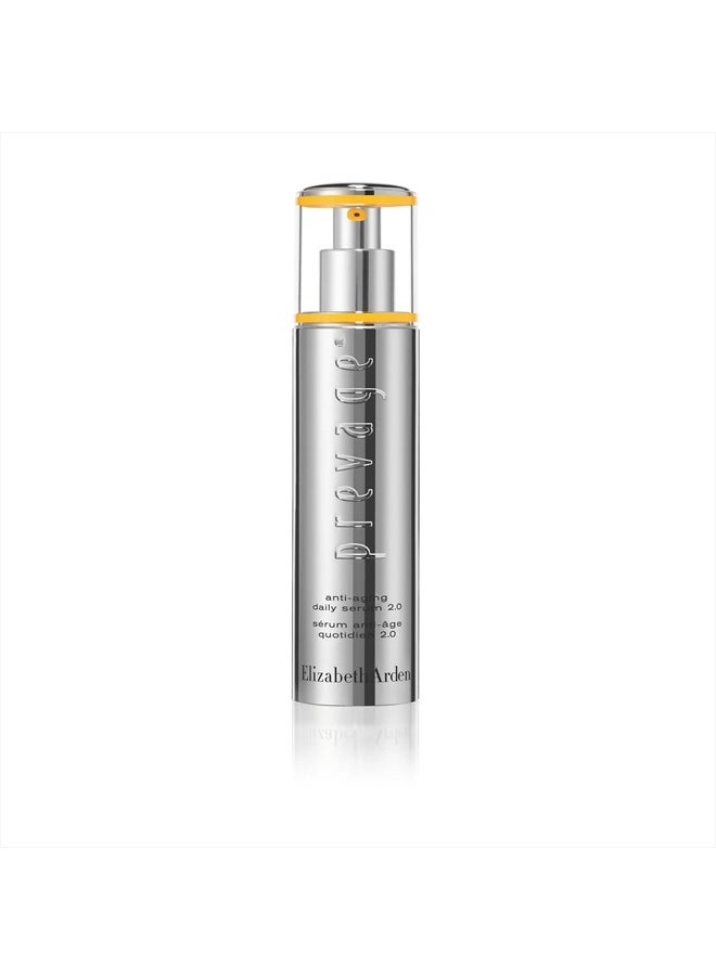 PREVAGE Daily Face Serum 2.0, Anti Aging Serum for Face and Neck, Now With 4x Antioxidant Power, Improves Elasticity, Tones, Textures, Dark Spots, and Brightens Skin, 1.7 oz Tube