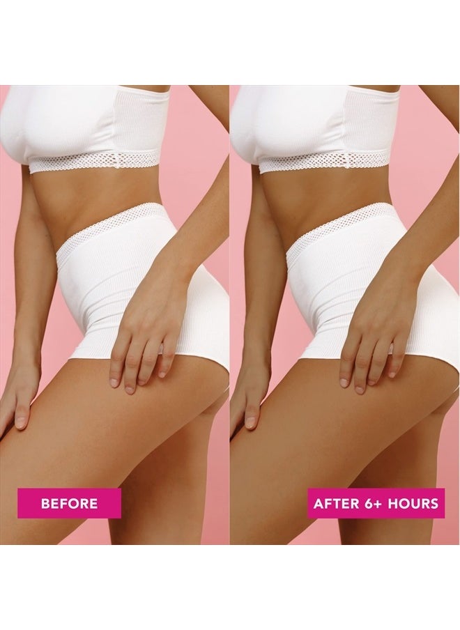 Natural Glow Instant Sun Body Mousse, Self Tanner for Deep Bronze Tan, Sunless Tanning Body Bronzer for Natural Looking Color Instantly, 6 Oz, Pack of 2