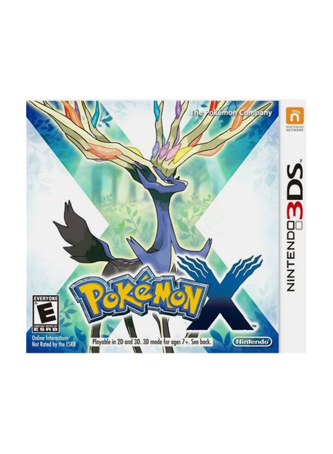 Pokemon X  (Intl Version) - Adventure - Nintendo 3DS