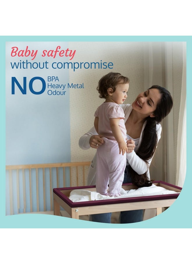 LuvLap Baby proofing extra thick 5 Metre Baby Safety Strip, 8 edge guard and 5 protectors, Cushioned Tape as Infant Bump Protector, Furniture Corner, Bed, Table Corners, with 3M adhesive tape, Brown