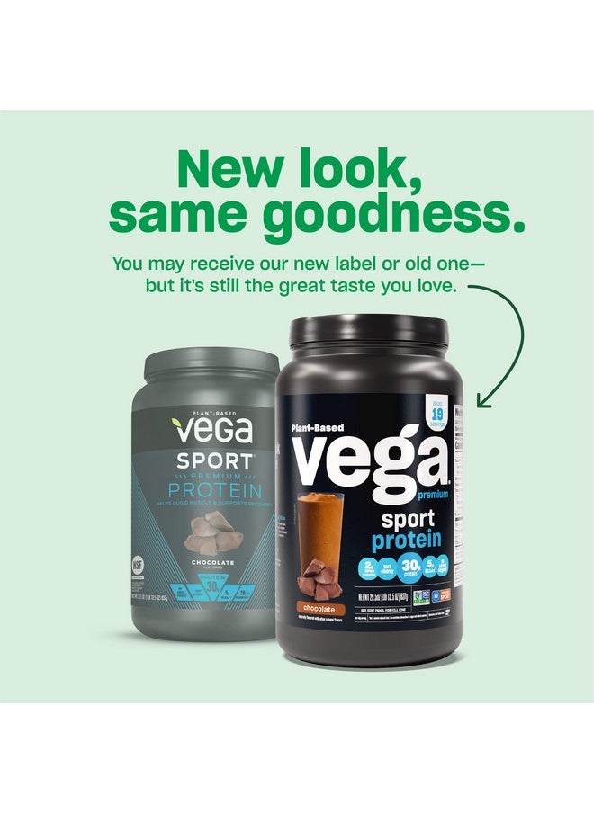 Vega Premium Sport Protein Peanut Butter Protein Powder, Vegan, Non Gmo, Gluten Free Plant Based Protein Powder Drink Mix, Nsf Certified For Sport, 4Lb 4.1 Oz