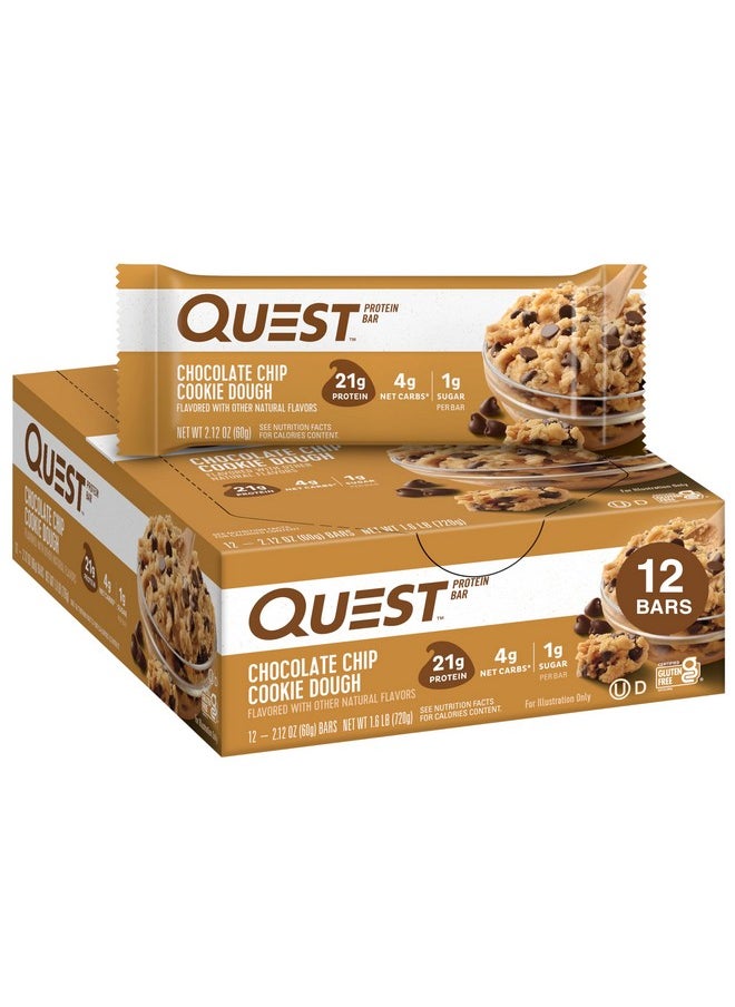 Bar - 60G X 12 (Chocolate Chip Cookie Dough)