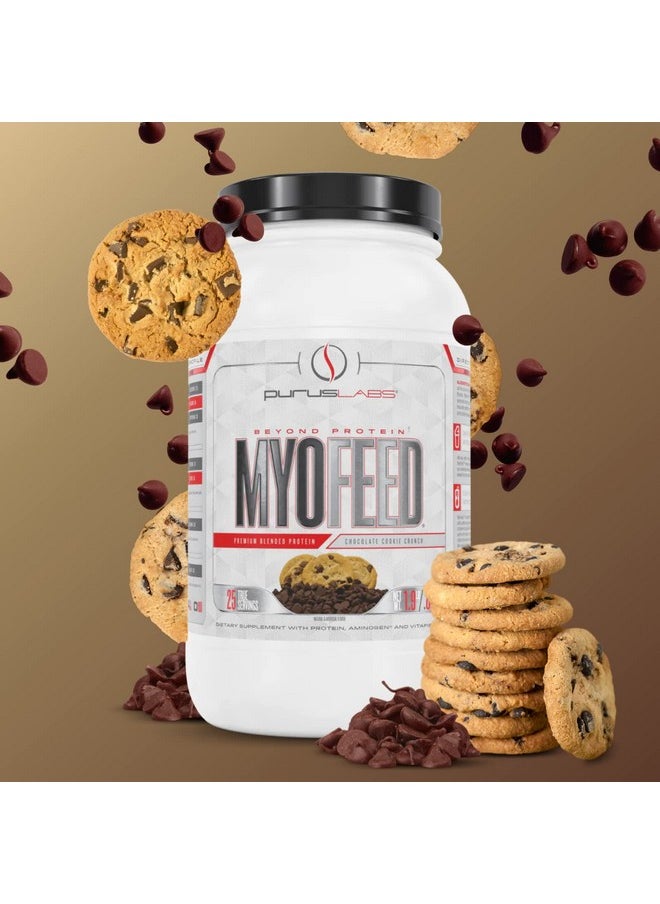 Myofeed Protein Powder, 25 Servings (Chocolate Cookie Crunch)