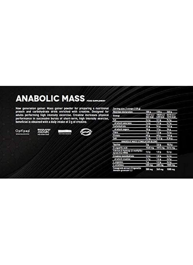 Anabolic Mass Gainer 3 Kg (Chocolate)