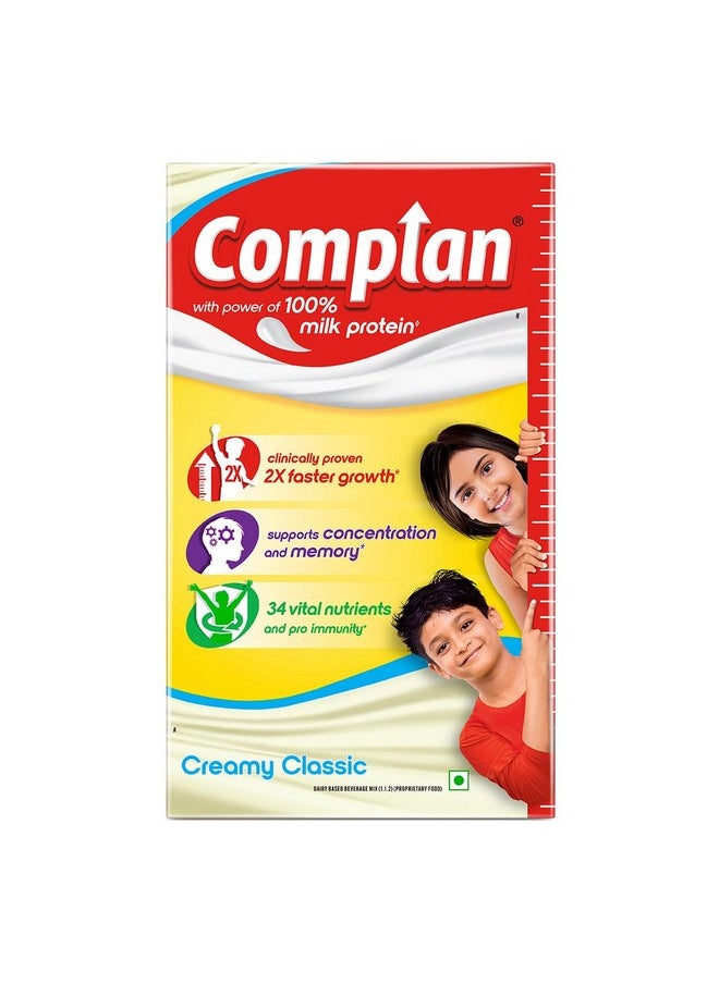 Nutrition Drink Powder For Children, Creamy Classic Flavour, 1 Kg Carton | Nutrition Drink For Kids With Protein & 34 Vital Nutrients