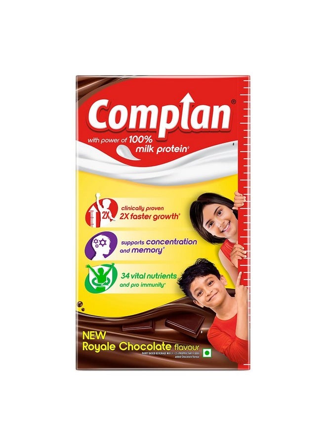 Nutrition Drink Powder For Children, Royale Chocolate Flavour, 1 Kg Carton | Nutrition Drink For Kids With Protein & 34 Vital Nutrients