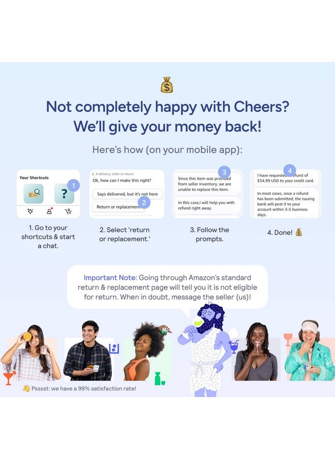 Cheers Hydrate | Oral Rehydration Solution | Electrolytes For Rapid Hydration After Drinking | Lemon Lime Flavor | 12 Servings | Electrolyte Supplement With Sodium, Potassium, Glucose