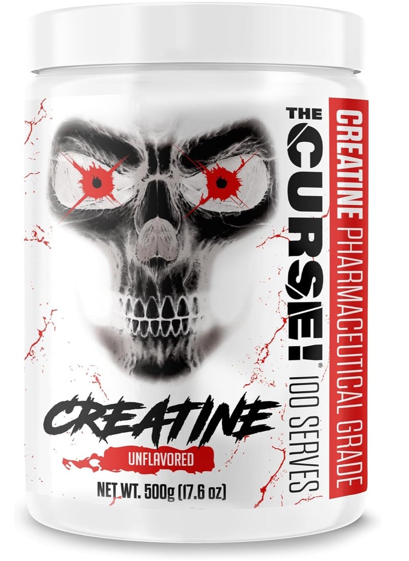 Creatine Monohydrate Powder 100 Servings  500g