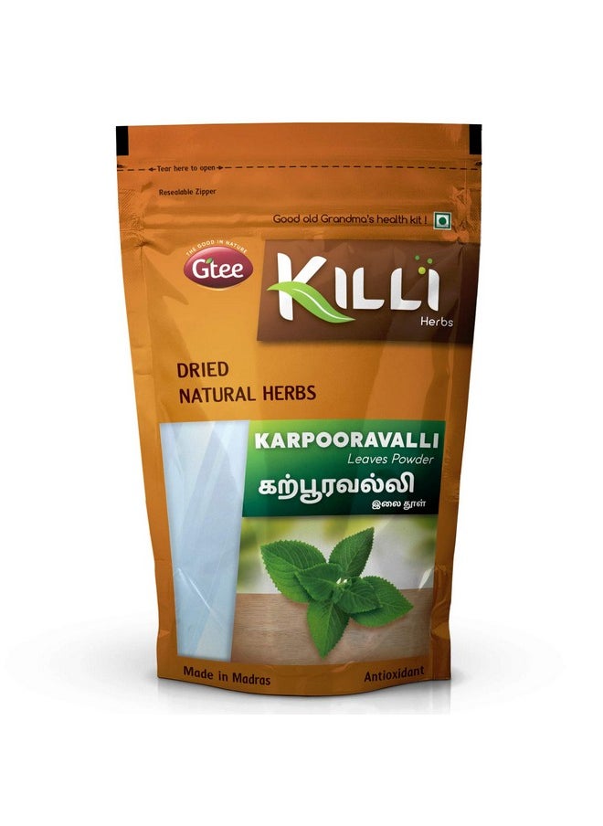 Karpooravalli | Coleus Amboinicus | Omavalli Leaves Powder, 100G (Pack Of 2)