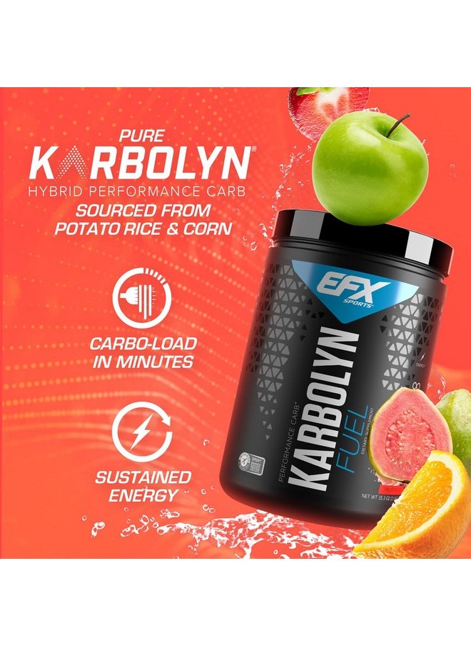 Efx Sports Karbolyn Fuel | Fast-Absorbing Carbohydrate Powder | Carb Load, Sustained Energy, Quick Recovery | Stimulant Free | 18 Servings (Fruit Punch)