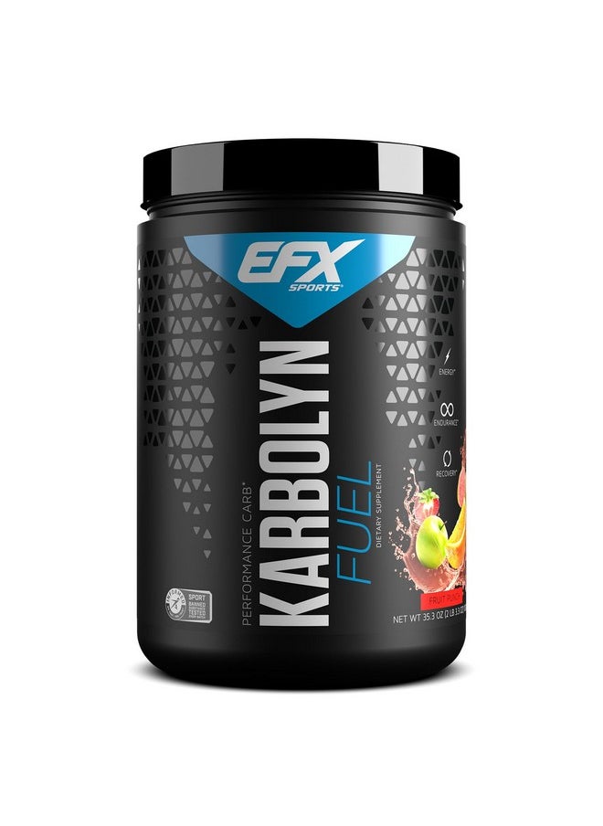 Efx Sports Karbolyn Fuel | Fast-Absorbing Carbohydrate Powder | Carb Load, Sustained Energy, Quick Recovery | Stimulant Free | 18 Servings (Fruit Punch)