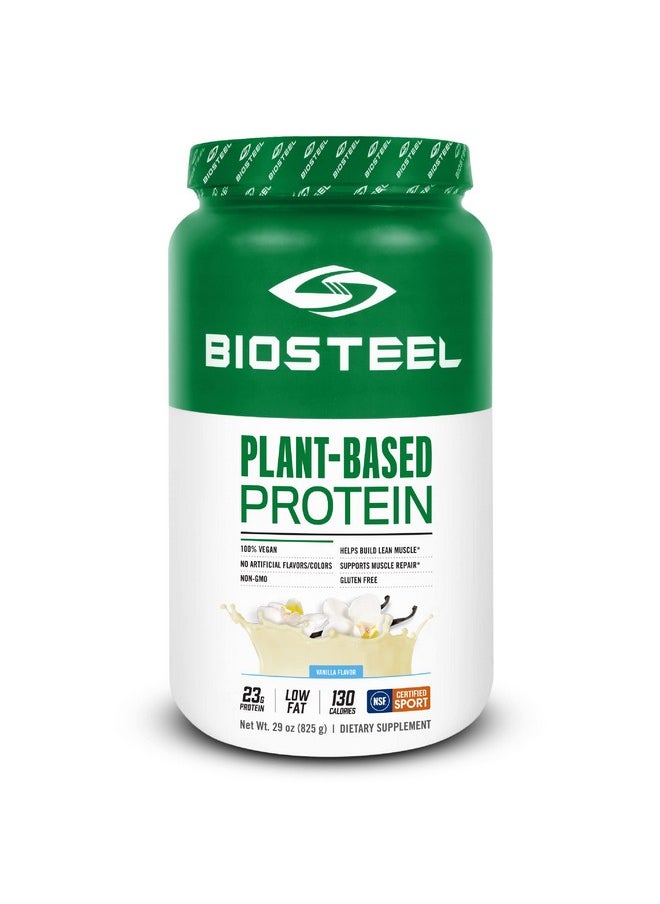 Biosteel Plant-Based Protein Powder Supplement, Sugar Free, Vegan And Non-Gmo Post Workout Formula, Vanilla, 25 Servings