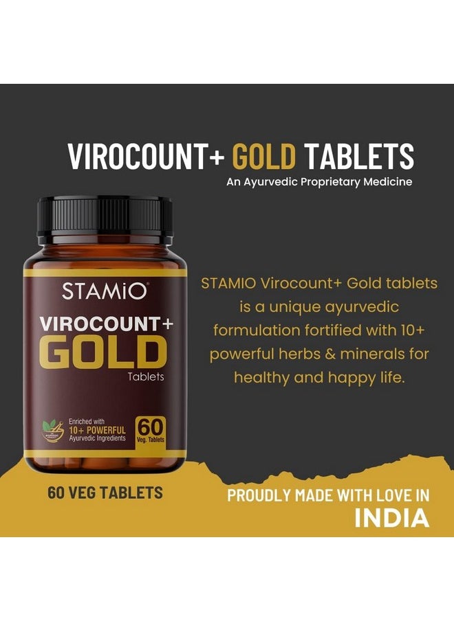 Virocount+ Gold Tablets (120 Veg Tablets)