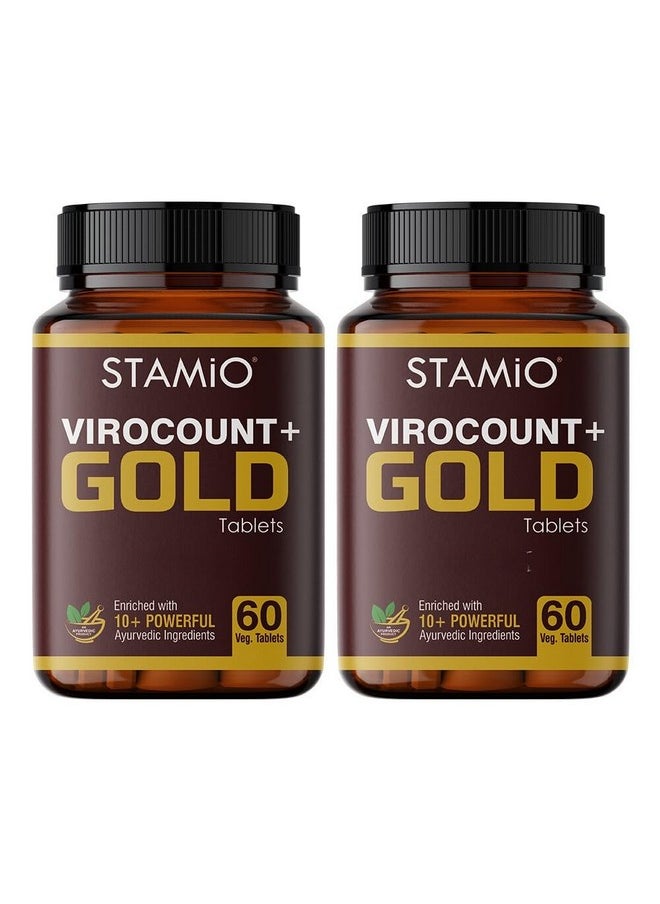 Virocount+ Gold Tablets (120 Veg Tablets)