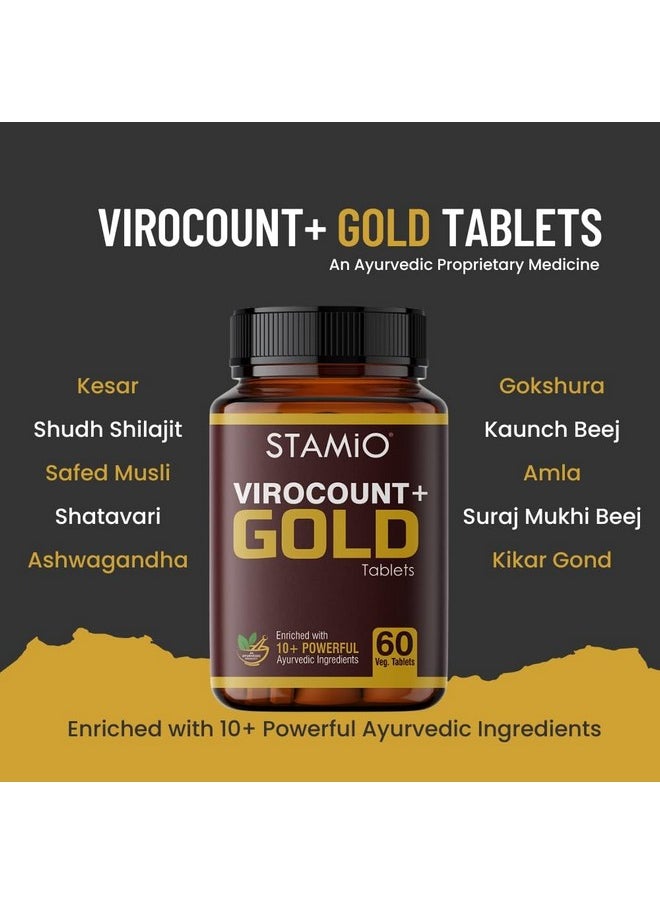 Virocount+ Gold Tablets (120 Veg Tablets)