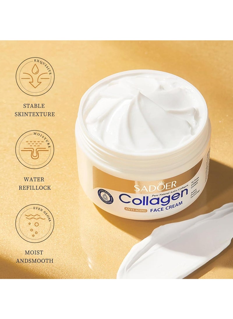 Collagen skin care set SADOER clean moisturizing sets Face Skin Care