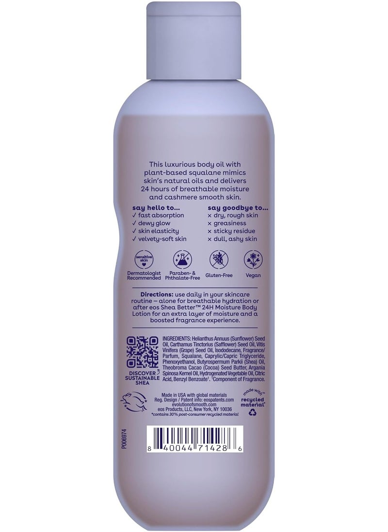 eos Shea Better Cashmere Skin  Shave Oil- Vanilla Cashmere Scented, 6 fl.oz(177ml)