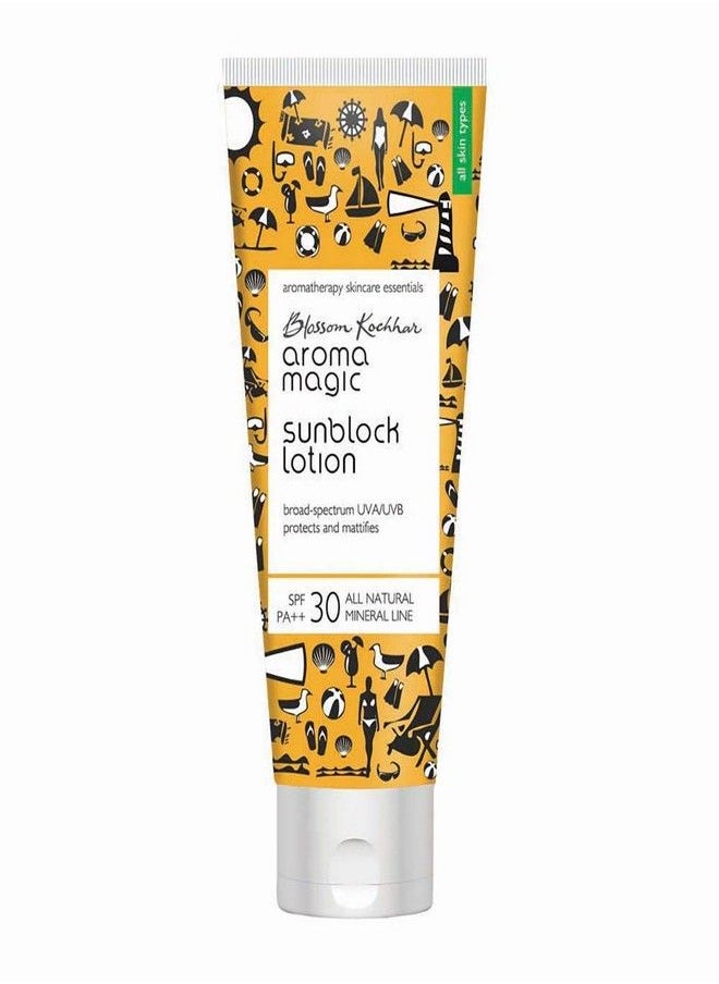 Aroma Magic Sunscreen Sun Block Lotion, SPF 30, 50ml
