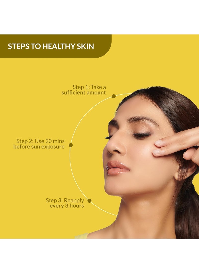 Shadow Sunscreen Gel Broad Spectrum Sunscreen For UVA & UVB Protection | Sunscreen For Women & Men - 75gm