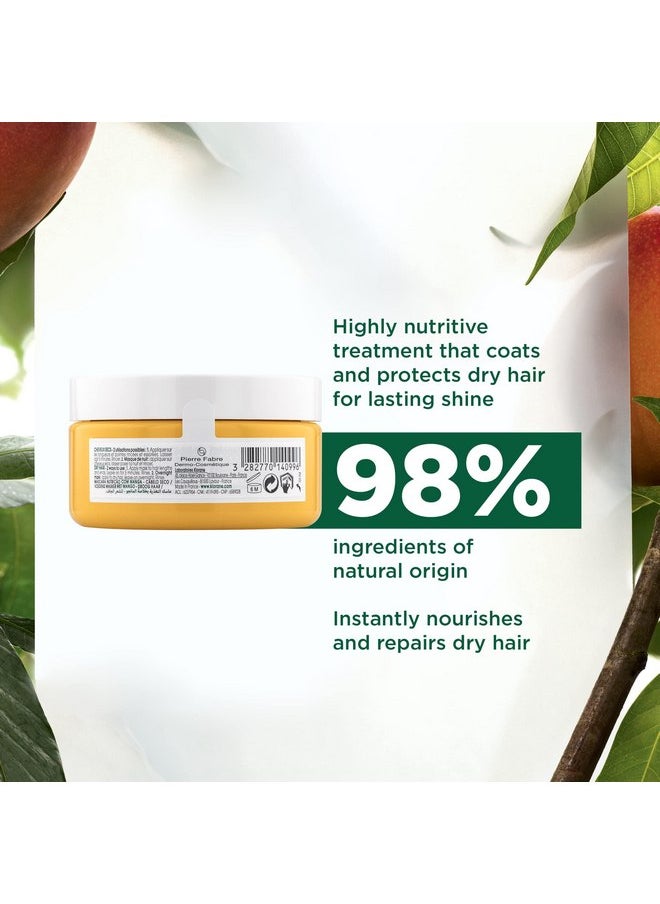 Klorane Nourishing 2-in-1 Mask with Mango, Deep Conditioning and Overnight Treatment for Dry Hair, Paraben, Silicone and Sulfate Free, Biodegradable, Vegan, 5 fl.oz.