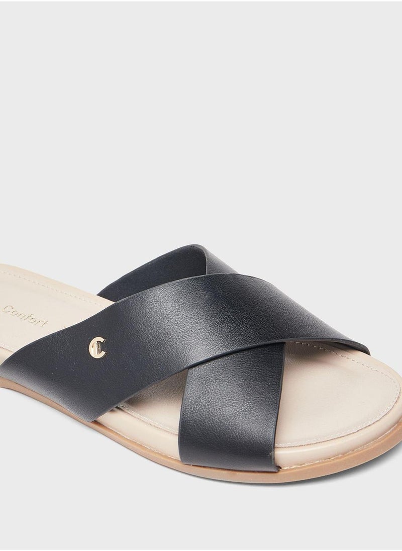 X Strap Sandals
