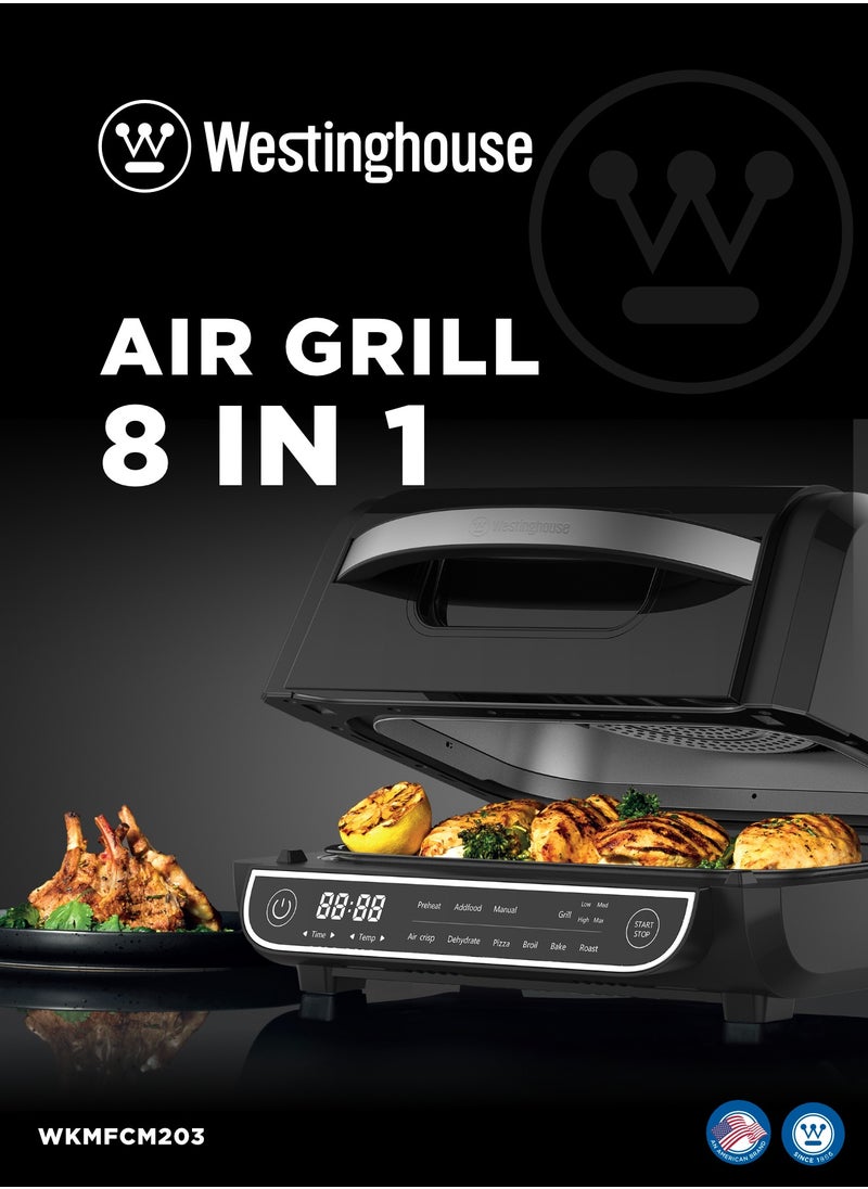 Air Grill 8-in-1 – Grill, Air Fry, Roast, Broil, Bake, Dehydrate, Pizza Mode Westinghouse WKMFCM203