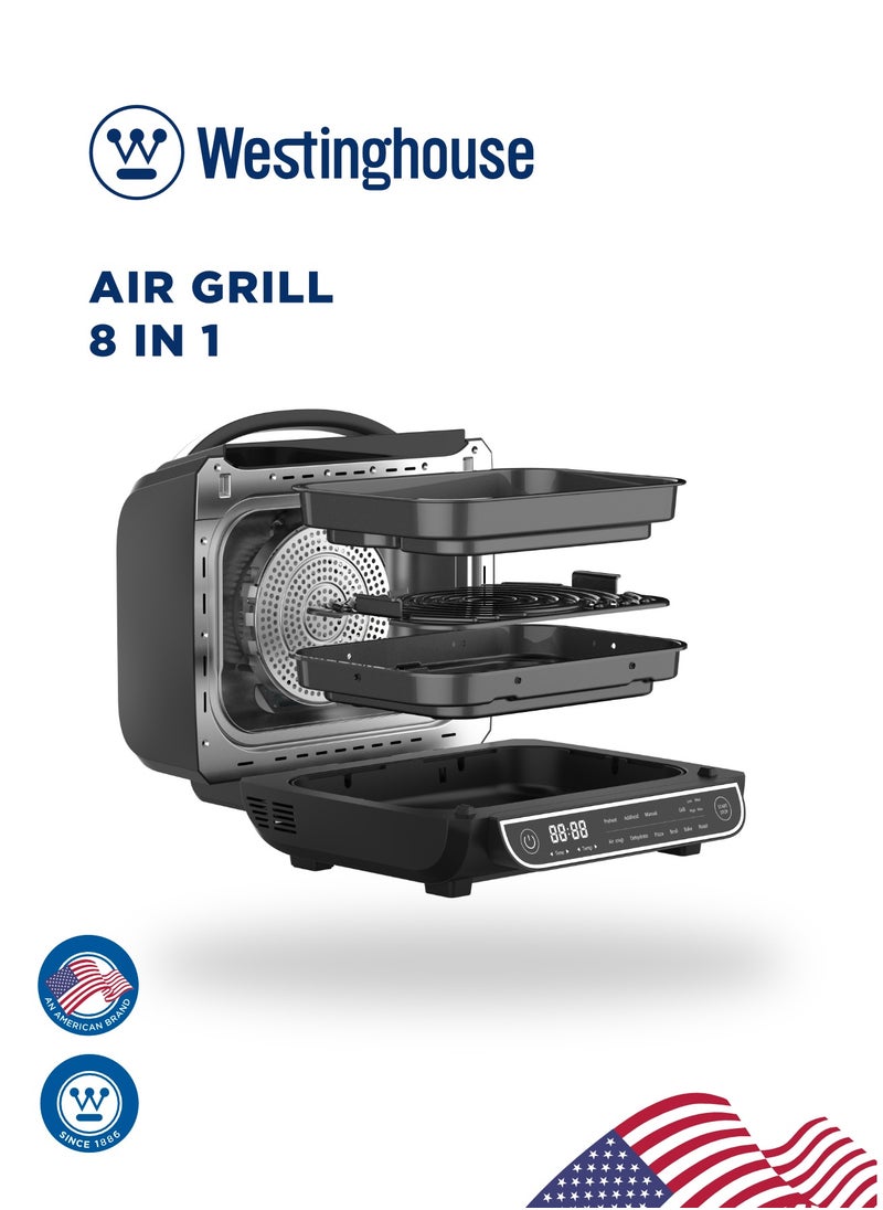 Air Grill 8-in-1 – Grill, Air Fry, Roast, Broil, Bake, Dehydrate, Pizza Mode Westinghouse WKMFCM203