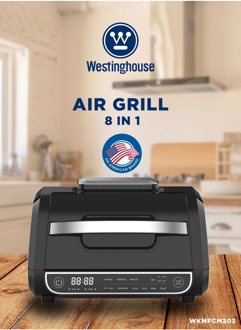 Air Grill 8-in-1 – Grill, Air Fry, Roast, Broil, Bake, Dehydrate, Pizza Mode Westinghouse WKMFCM203