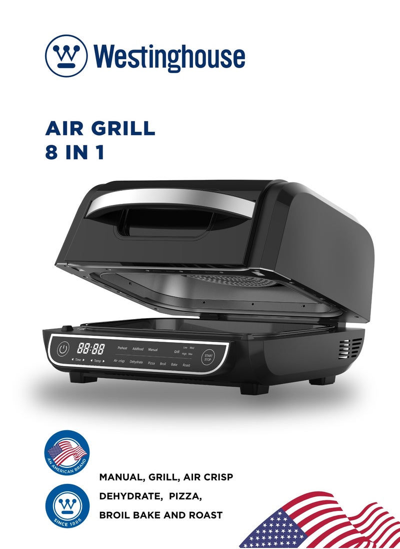 Air Grill 8-in-1 – Grill, Air Fry, Roast, Broil, Bake, Dehydrate, Pizza Mode Westinghouse WKMFCM203