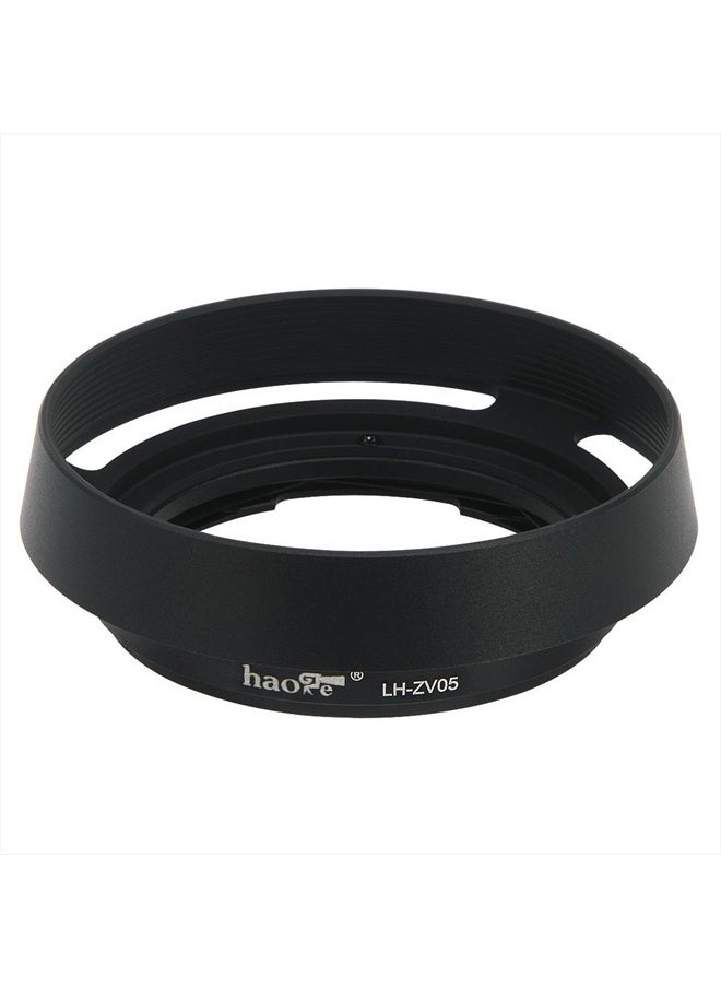 LH-ZV05 Round Metal Lens Hood for Carl Zeiss Biogon T* 2/35 35mm f2 ZM, C Biogon T* 2.8/35 35mm f2.8 ZM, Planar T* 2/50 50mm f2 ZM; Voigtlander NOKTON Classic 35mm f1.4 VM, 40mm f1.4 VM as LH-6