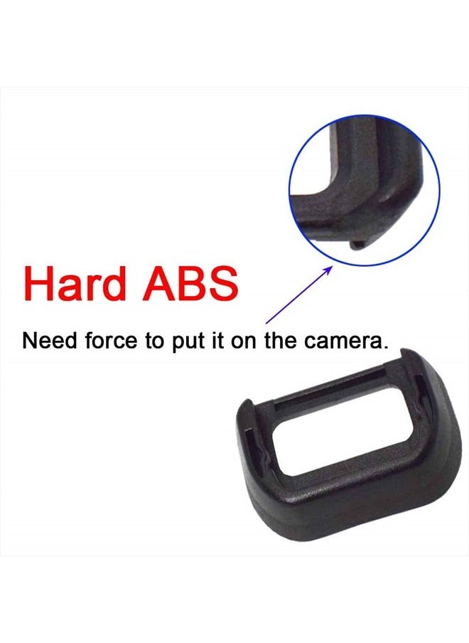 Eyepiece Eyecup Viewfinder Eye Cup for Sony Alpha A6500 A6400 A6600 Camera for viewfinder (2-Pack),ULBTER FDA-EP17 Eyepiece Eye Cup with Hot Shoe Cover (FAD-EP17)
