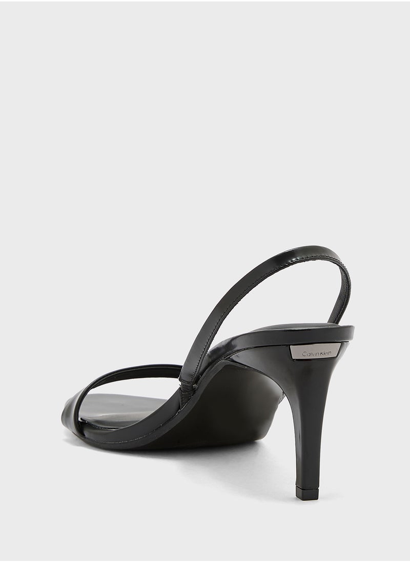 Slingback Heeled Sandals